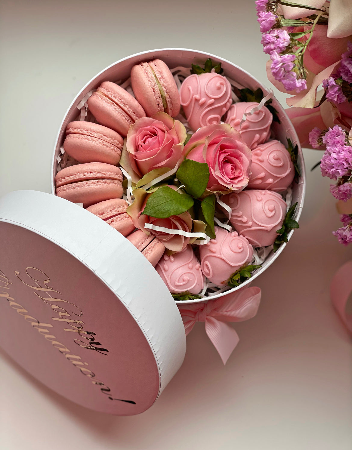 Petite Dessert & Floral Box .
